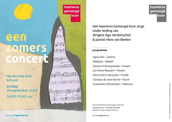 Zomerconcert 18 september Schoorl